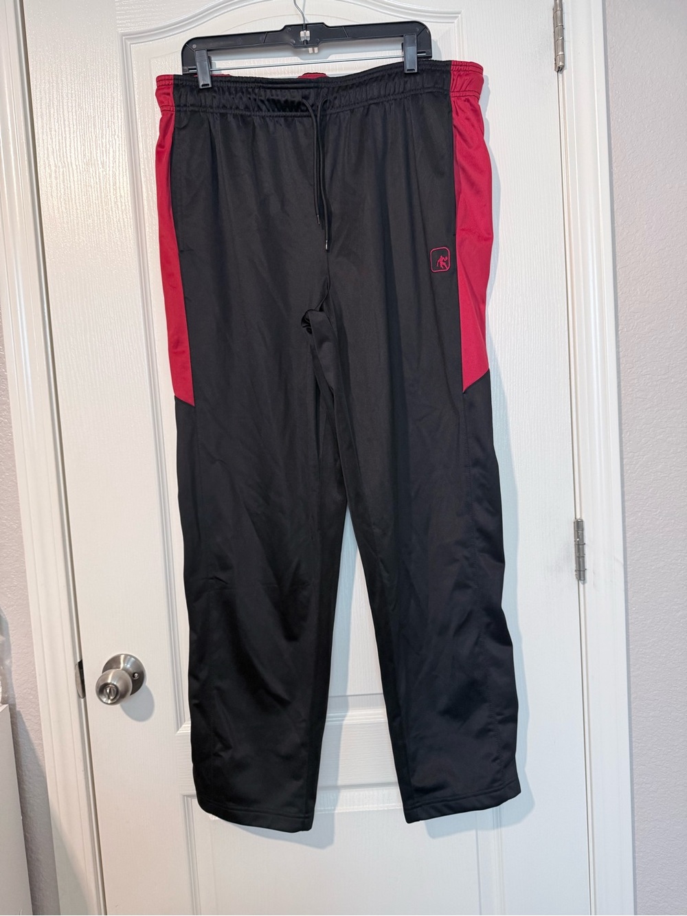 And1 Black and Red Men's Track Pants
